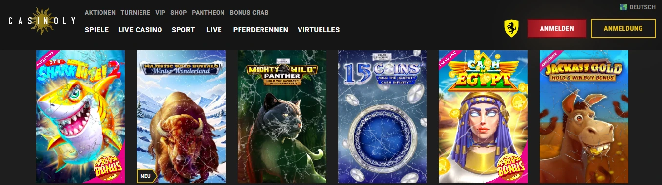 Kategorien von Casinospielen
